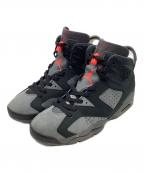 NIKE×Paris Saint-Germainナイキ×パリサンジェルマン）の古着「AIR JORDAN 6 RETRO INFRARED」｜ブラック×グレー