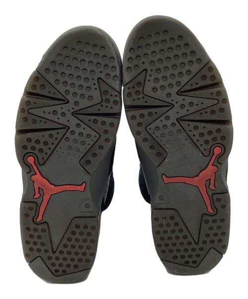 NIKE（ナイキ）NIKE (ナイキ) Paris Saint-Germain (パリサンジェルマン) AIR JORDAN 6 RETRO INFRARED ブラック×グレー サイズ:US9の古着・服飾アイテム