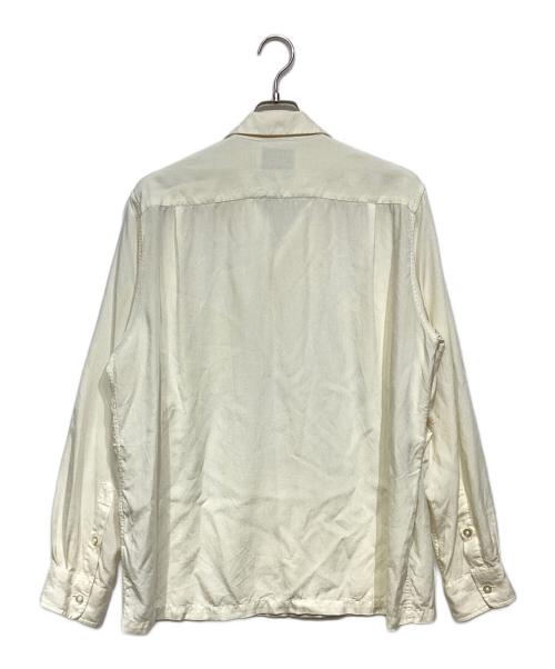 WACKO MARIA（ワコマリア）WACKO MARIA (ワコマリア) 50'S OPEN COLLAR SHIRT ホワイト サイズ:Lの古着・服飾アイテム