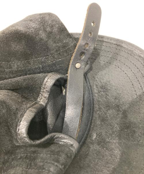 HENDER SCHEME（エンダースキーマ）HENDER SCHEME (エンダースキーマ) Pig Jet Cap ブラックの古着・服飾アイテム