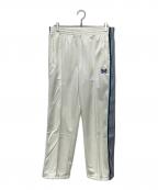 Needlesニードルズ）の古着「ヒザデルトラックパンツ」｜アイボリー
