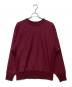 KAPTAIN SUNSHINE（キャプテンサンシャイン）の古着「Crewneck Pullover」｜バーガンディー