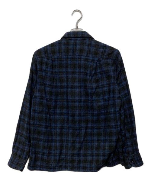 PENDLETON（ペンドルトン）PENDLETON (ペンドルトン) 60s ボードシャツ ブルー×グリーン サイズ:Mの古着・服飾アイテム