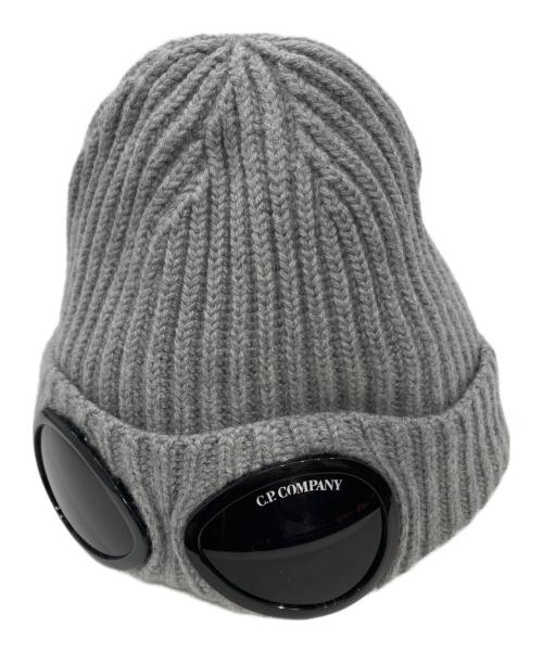 C.P COMPANY（シーピーカンパニー）C.P COMPANY (シーピーカンパニー) goggle beanie（ゴーグル ビーニー） グレーの古着・服飾アイテム