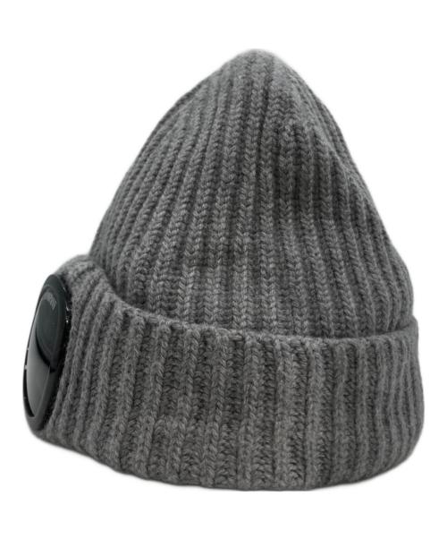 C.P COMPANY（シーピーカンパニー）C.P COMPANY (シーピーカンパニー) goggle beanie（ゴーグル ビーニー） グレーの古着・服飾アイテム