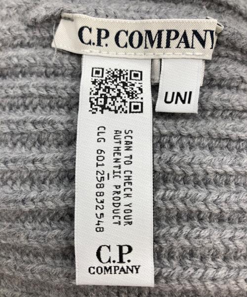 C.P COMPANY（シーピーカンパニー）C.P COMPANY (シーピーカンパニー) goggle beanie（ゴーグル ビーニー） グレーの古着・服飾アイテム