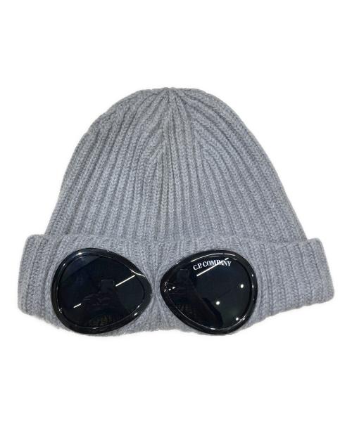 C.P COMPANY（シーピーカンパニー）C.P COMPANY (シーピーカンパニー) goggle beanie（ゴーグル ビーニー） グレーの古着・服飾アイテム