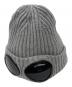 C.P COMPANY（シーピーカンパニー）の古着「goggle beanie（ゴーグル ビーニー）」｜グレー