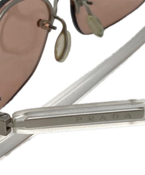 PRADA（プラダ）PRADA (プラダ) サングラス ホワイトの古着・服飾アイテム