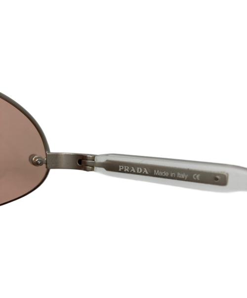 PRADA（プラダ）PRADA (プラダ) サングラス ホワイトの古着・服飾アイテム