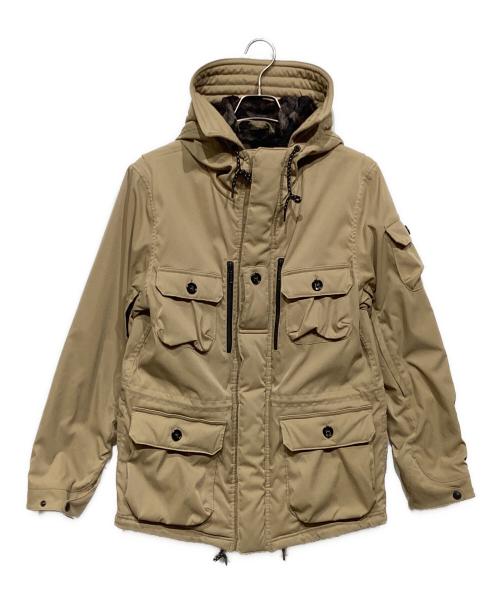narifuri（ナリフリ）narifuri (ナリフリ) 裏ボア アーミースモック ミリタリー ジャケット ベージュ サイズ:Lの古着・服飾アイテム