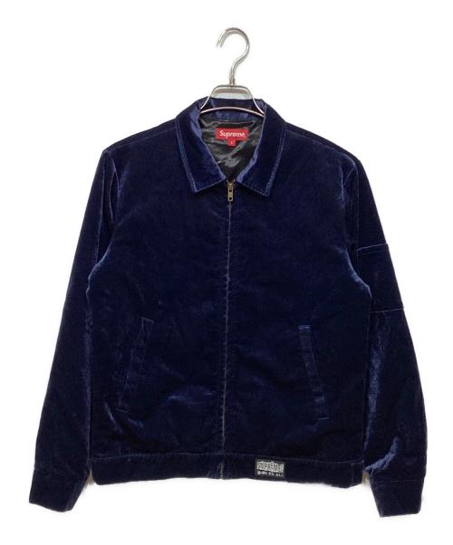 SUPREME（シュプリーム）SUPREME (シュプリーム) velveteen work jacket ネイビー サイズ:Sの古着・服飾アイテム