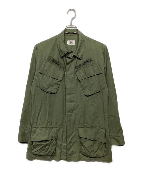 US ARMY（ユーエスアーミー）US ARMY (ユーエスアーミー) 70s　ジャングルファティーグジャケット　8405-935-4706 グリーン サイズ:Smallーlongの古着・服飾アイテム