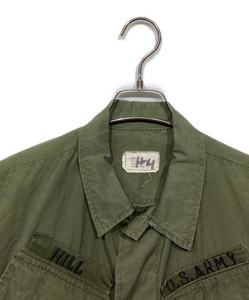 US ARMY（ユーエスアーミー）US ARMY (ユーエスアーミー) 70s　ジャングルファティーグジャケット　8405-935-4706 グリーン サイズ:Smallーlongの古着・服飾アイテム