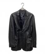 DKNYダナキャランニューヨーク）の古着「シープレザーコート」｜ブラック
