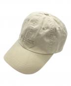 ROLEXロレックス）の古着「90s 刺繍キャップ」｜ベージュ