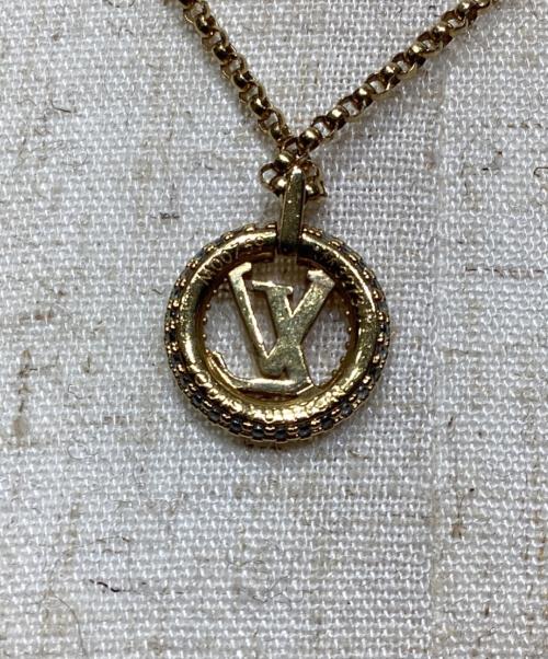 LOUIS VUITTON（ルイ ヴィトン）LOUIS VUITTON (ルイ ヴィトン) ネックレス・ルイーズ バイ ナイト　M00759 ゴールドの古着・服飾アイテム