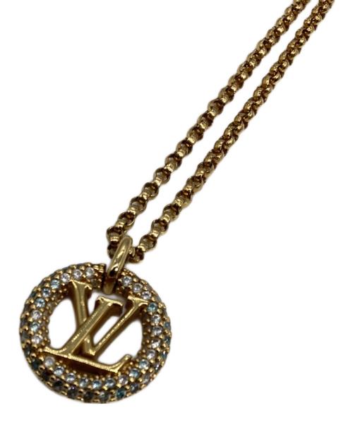 LOUIS VUITTON（ルイ ヴィトン）LOUIS VUITTON (ルイ ヴィトン) ネックレス・ルイーズ バイ ナイト　M00759 ゴールドの古着・服飾アイテム