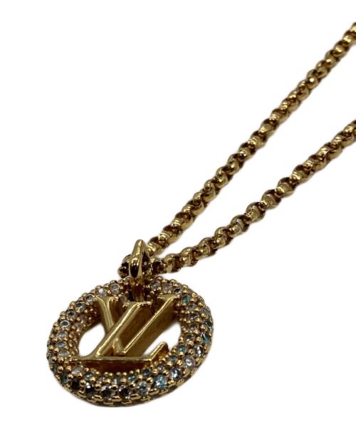LOUIS VUITTON（ルイ ヴィトン）LOUIS VUITTON (ルイ ヴィトン) ネックレス・ルイーズ バイ ナイト　M00759 ゴールドの古着・服飾アイテム