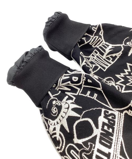 KENZO（ケンゾー）KENZO (ケンゾー) 総柄ボンバージャケット ブラック サイズ:Mの古着・服飾アイテム