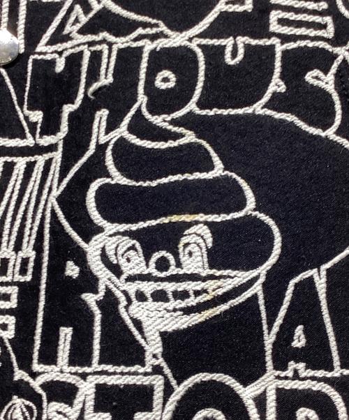 KENZO（ケンゾー）KENZO (ケンゾー) 総柄ボンバージャケット ブラック サイズ:Mの古着・服飾アイテム