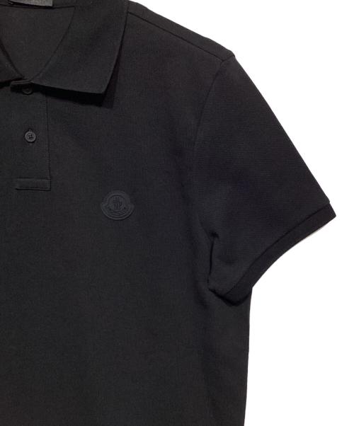 MONCLER（モンクレール）MONCLER (モンクレール) SS POLO J20918A00014 ブラック サイズ:Mの古着・服飾アイテム