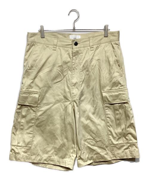 AMI Alexandre Mattiussi（アミアレクサンドルマテュッシ）AMI Alexandre Mattiussi (アミアレクサンドルマテュッシ) カーゴポケットショーツ ベージュ サイズ:XLの古着・服飾アイテム