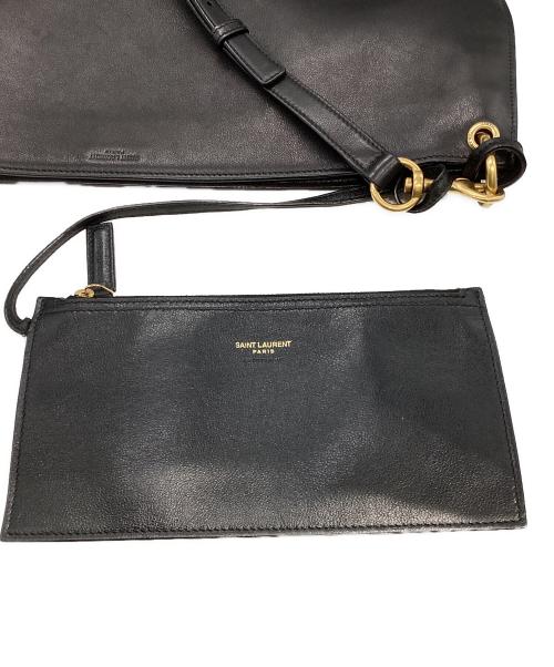 Saint Laurent Paris（サンローランパリ）Saint Laurent Paris (サンローランパリ) 635266　Hobo Bag ブラックの古着・服飾アイテム