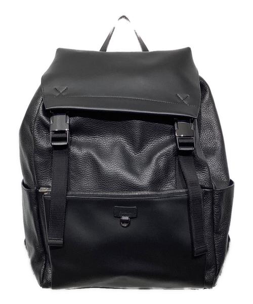 FURLA（フルラ）FURLA (フルラ) レザーリュック ブラックの古着・服飾アイテム