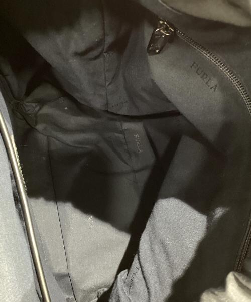FURLA（フルラ）FURLA (フルラ) レザーリュック ブラックの古着・服飾アイテム