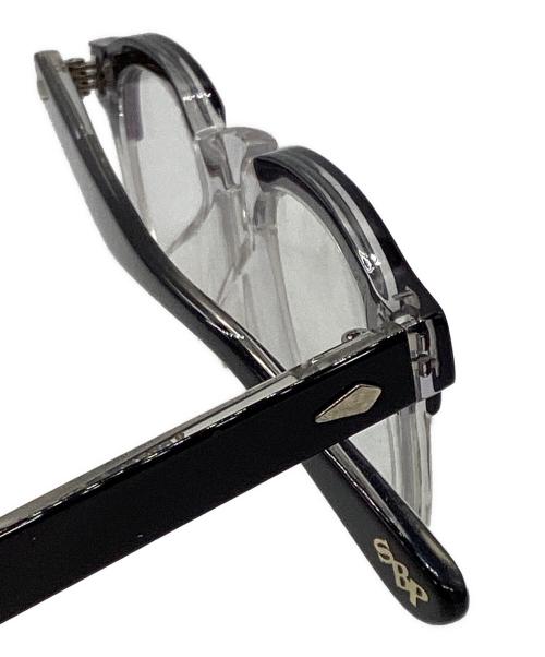 sorry a bootleg program（ソーリー ブートレグ プログラム）sorry a bootleg program (ソーリー ブートレグ プログラム) NOEL 2 サングラス ブラック×クリア サイズ:SIZE 45-24の古着・服飾アイテム