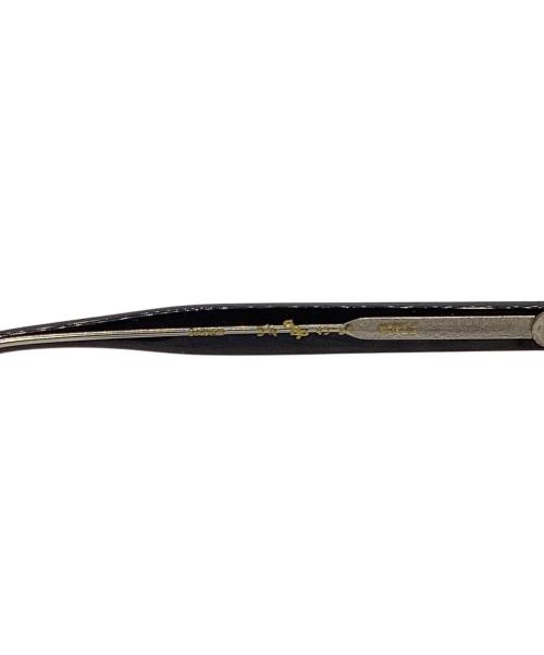 sorry a bootleg program（ソーリー ブートレグ プログラム）sorry a bootleg program (ソーリー ブートレグ プログラム) NOEL 2 サングラス ブラック×クリア サイズ:SIZE 45-24の古着・服飾アイテム