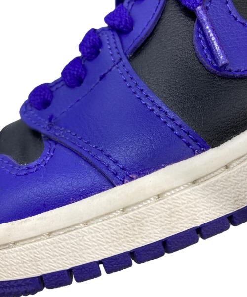 NIKE（ナイキ）NIKE (ナイキ) BQ6472-051　Women's Air Jordan 1 Mid パープル×ブラック サイズ:US7の古着・服飾アイテム