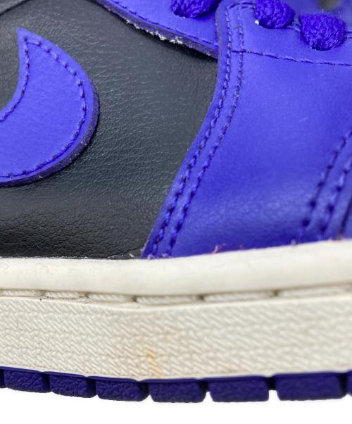NIKE（ナイキ）NIKE (ナイキ) BQ6472-051　Women's Air Jordan 1 Mid パープル×ブラック サイズ:US7の古着・服飾アイテム