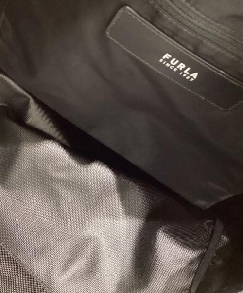 FURLA（フルラ）FURLA (フルラ) Giove L　ナイロントートバッグ ブラックの古着・服飾アイテム