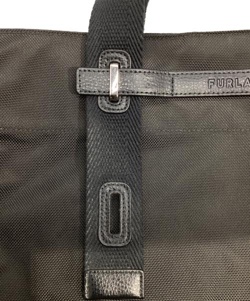 FURLA（フルラ）FURLA (フルラ) Giove L　ナイロントートバッグ ブラックの古着・服飾アイテム