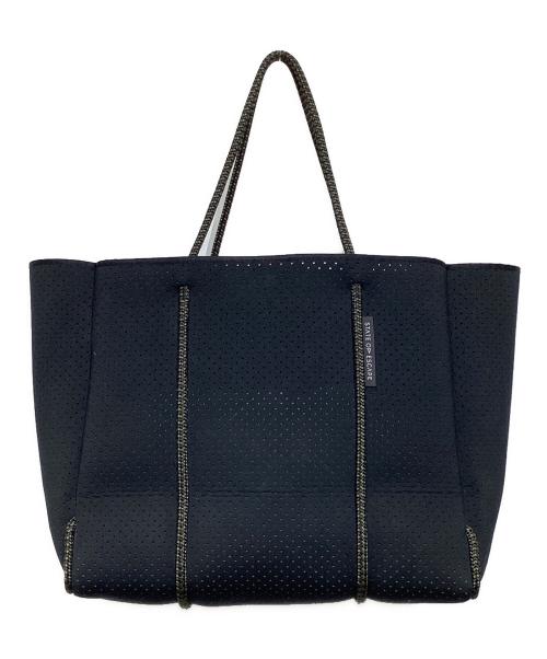 STATE OF ESCAPE（ステイトオブエスケープ）STATE OF ESCAPE (ステイトオブエスケープ) パンチングトートバッグ ブラックの古着・服飾アイテム