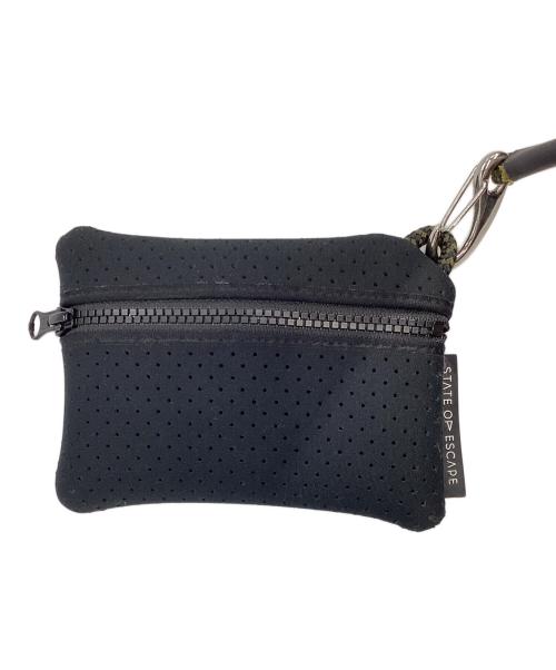 STATE OF ESCAPE（ステイトオブエスケープ）STATE OF ESCAPE (ステイトオブエスケープ) パンチングトートバッグ ブラックの古着・服飾アイテム