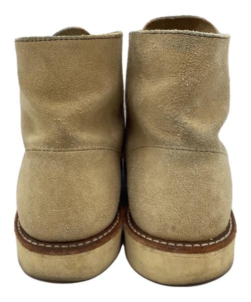 RED WING（レッドウィング）RED WING (レッドウィング) 8167　プレーントゥ アイリッシュセッター スエード ブーツ　8167 ベージュ サイズ:9の古着・服飾アイテム