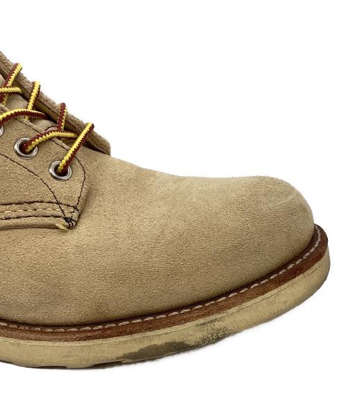 RED WING（レッドウィング）RED WING (レッドウィング) 8167　プレーントゥ アイリッシュセッター スエード ブーツ　8167 ベージュ サイズ:9の古着・服飾アイテム