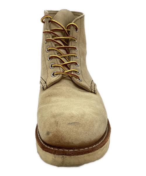 RED WING（レッドウィング）RED WING (レッドウィング) 8167　プレーントゥ アイリッシュセッター スエード ブーツ　8167 ベージュ サイズ:9の古着・服飾アイテム