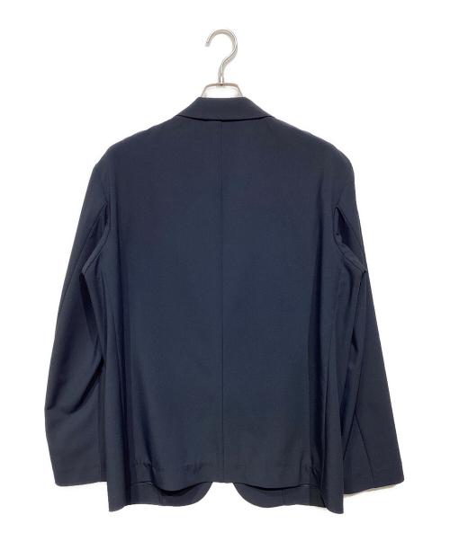 DESCENTE ALLTERRAIN（デザイント オルテライン）DESCENTE ALLTERRAIN (デザイント オルテライン) I/O TECH TAILORED JACKET ネイビー サイズ:Lの古着・服飾アイテム