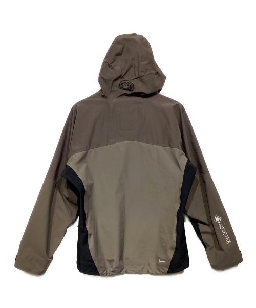 NIKE ACG（ナイキエーシージー）NIKE ACG (ナイキエージーシー) SFADV MSRY RIDGE HOODIE JACKET ブラウン×ブラック サイズ:Mの古着・服飾アイテム