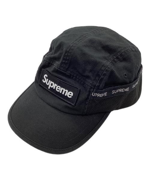 SUPREME（シュプリーム）SUPREME (シュプリーム) Mesh Pocket Camp Cap ブラックの古着・服飾アイテム