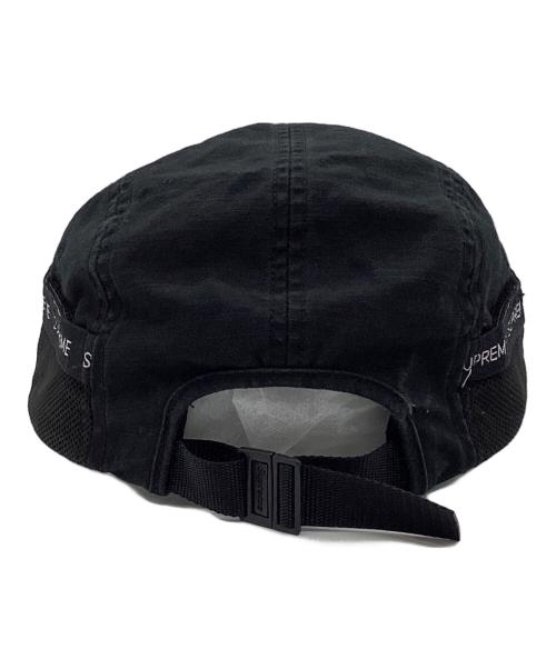 SUPREME（シュプリーム）SUPREME (シュプリーム) Mesh Pocket Camp Cap ブラックの古着・服飾アイテム