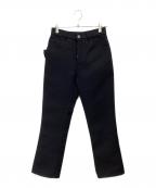 BOTTEGA VENETAボッテガベネタ）の古着「19AW フレアパンツ」｜ブラック