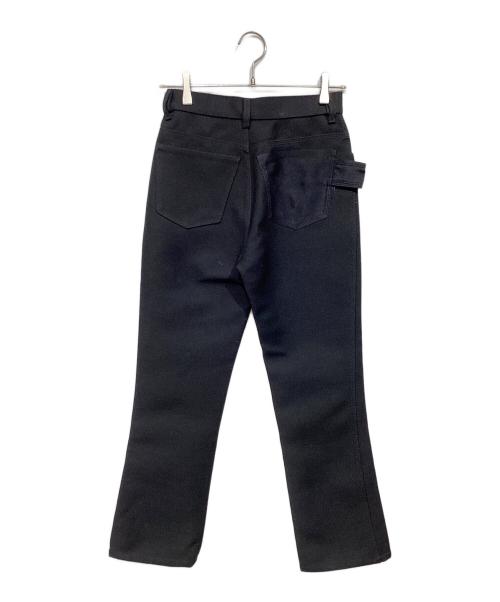 BOTTEGA VENETA（ボッテガベネタ）BOTTEGA VENETA (ボッテガベネタ) 19AW フレアパンツ ブラック サイズ:36の古着・服飾アイテム