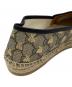 中古・古着 GUCCI (グッチ) GG BeeStar エスパドリーユ505917 ベージュ サイズ:40：15000円