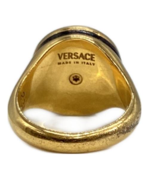 VERSACE（ヴェルサーチェ）VERSACE (ヴェルサーチェ) メデューサ サークルリング サイズ:22号の古着・服飾アイテム