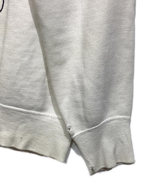 RUSSELL ATHLETIC（ラッセルアスレチック）RUSSELL ATHLETIC (ラッセルアスレチック) 60s　FRAMINGHAM 　前vスウェット ホワイト サイズ:Mの古着・服飾アイテム